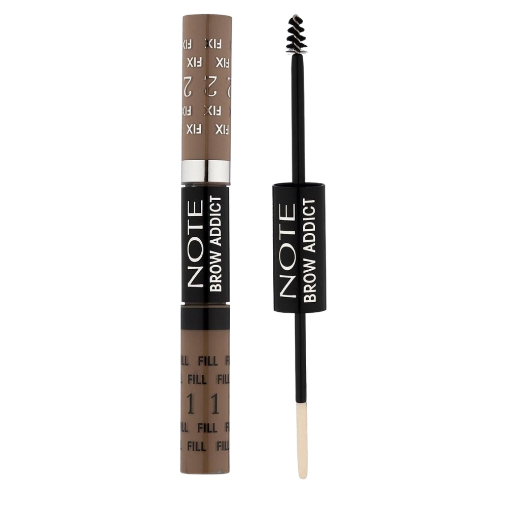 Note Eyebrow Addict Fill & Fix 01 Tinted Brow Gel for Full Brows by Beauty Care Bag
