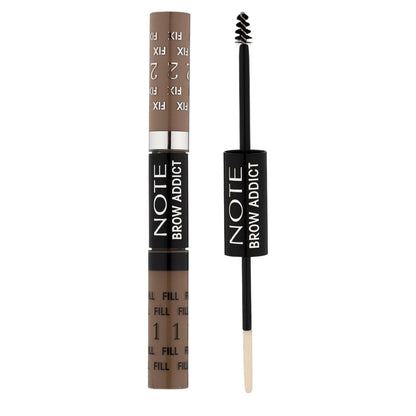 Note Eyebrow Addict Fill & Fix 01 Tinted Brow Gel for Full Brows by Beauty Care Bag