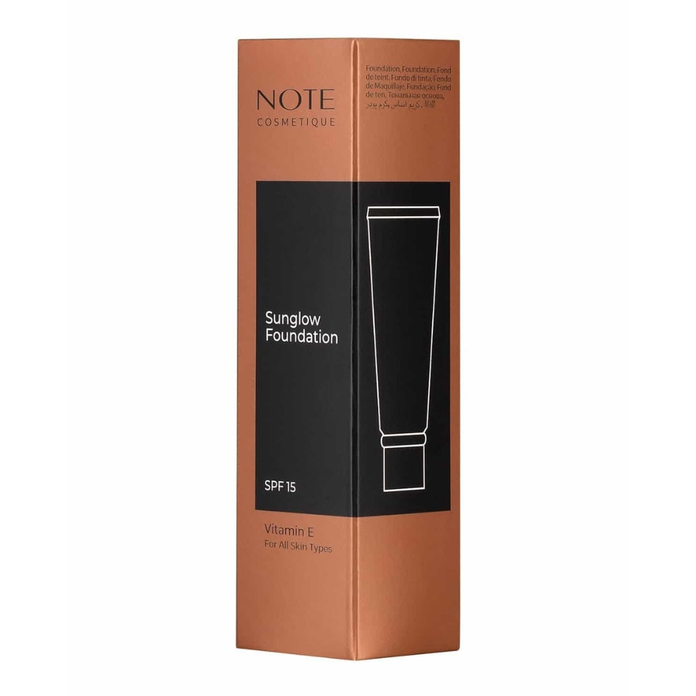 Note Sun Glow Foundation 20 for Radiant Skin 30 ml by Beauty Care Bag