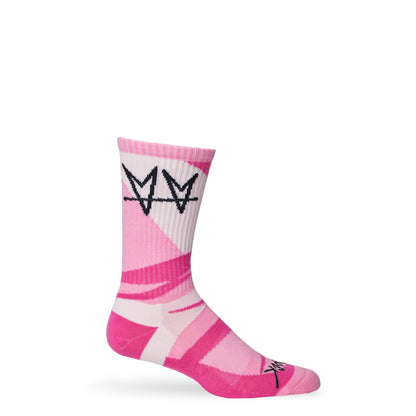 Not.Travis Collab - Geometric PinkSock CollabsTorqelo.com