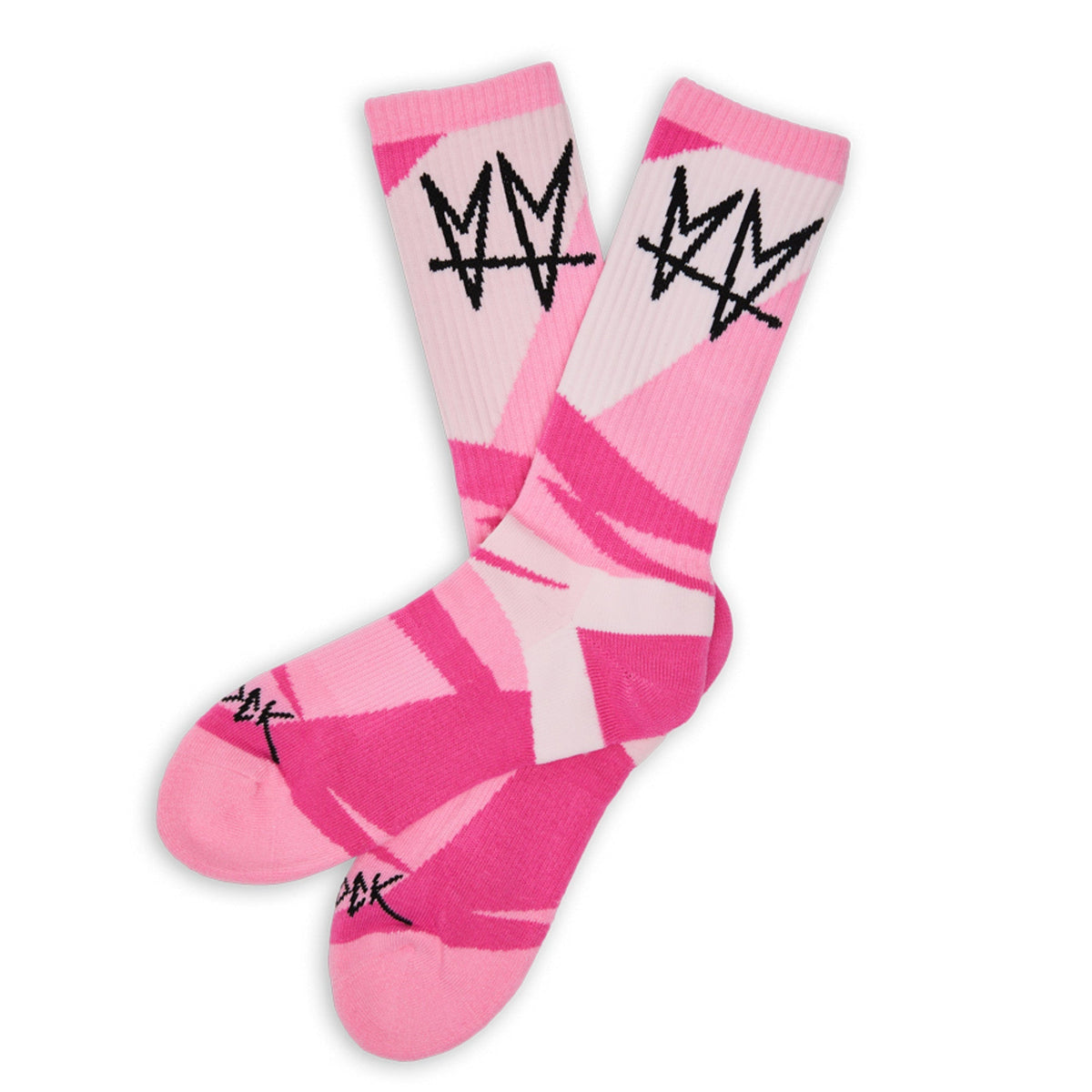 Not.Travis Collab - Geometric PinkSock CollabsTorqelo.com