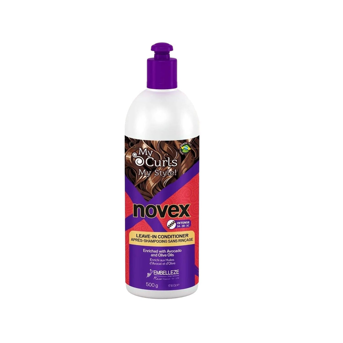 Novex My Curls Intense Leave-in Hair Care for Curly Hair - Enhances Curl Definition & Moisture - 500gFace CreamTorqelo.com