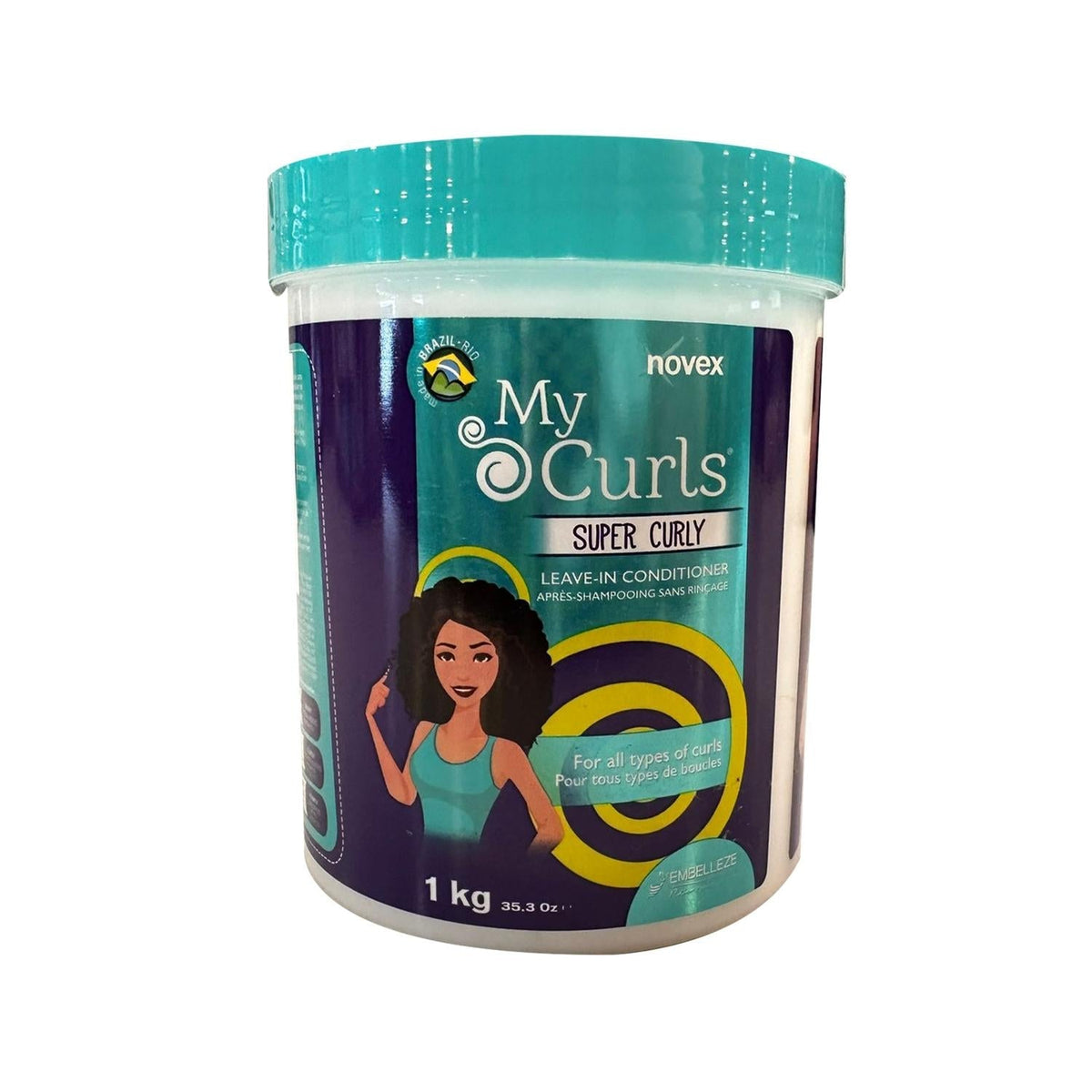 Novex My Curls Leave-in Hair Care Cream for Curly Hair - 1000g, Curl Defining & Moisturizing BenefitsConditionerTorqelo.com
