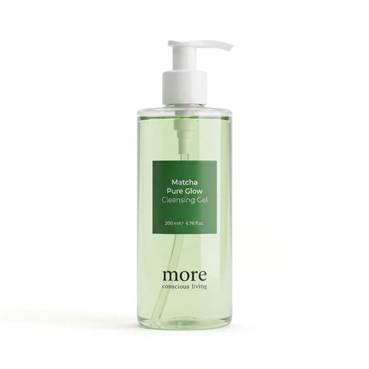 More Conscious Living Matcha Pure Glow Cleansing Gel 200 ml by Beauty Care Bag