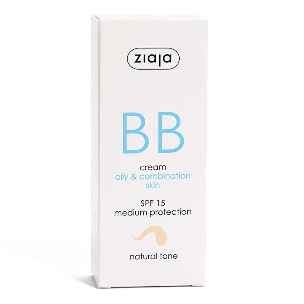 Ziaja Natural Tone BB Cream for Oily & Combination Skin 50ml by Beauty Care Bag
