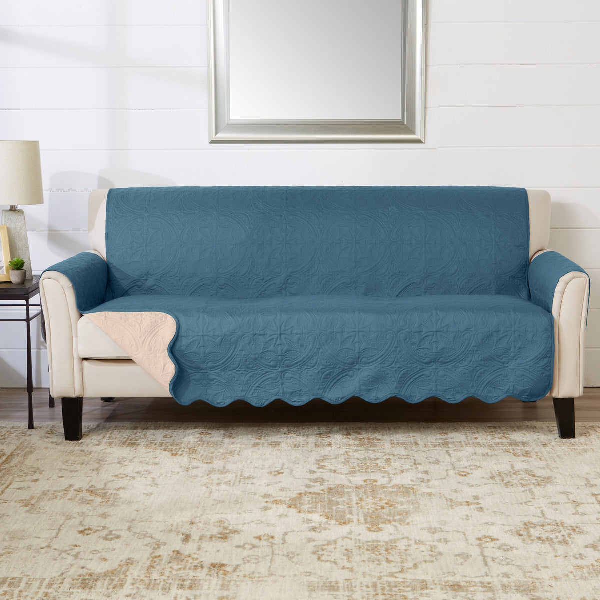 Medallion Solid Furniture Protector - Elenor Collection by Great Bay Home
