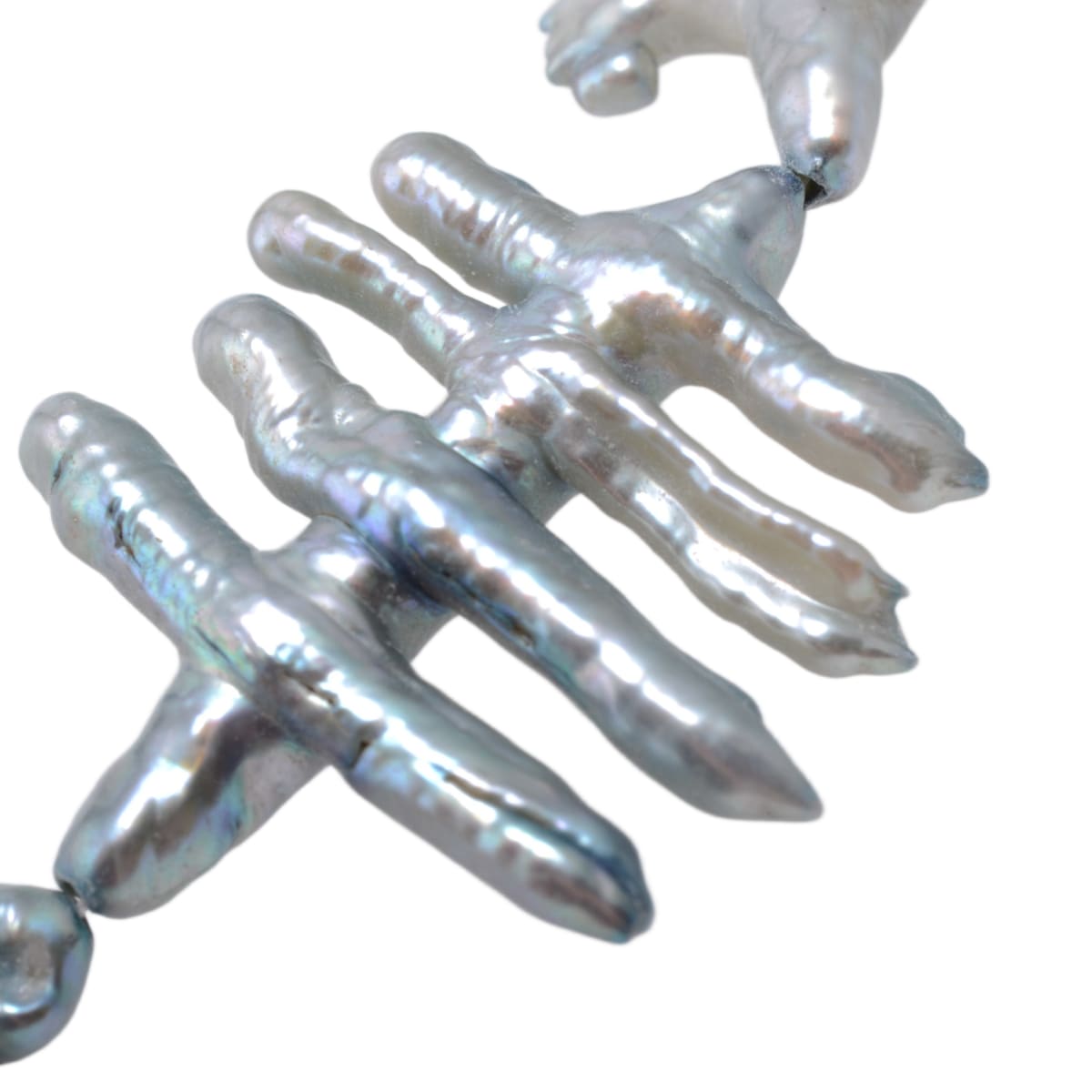 Freshwater Sky Blue Tally Pearl Strand 14.5in by Continental Bead Suppliers