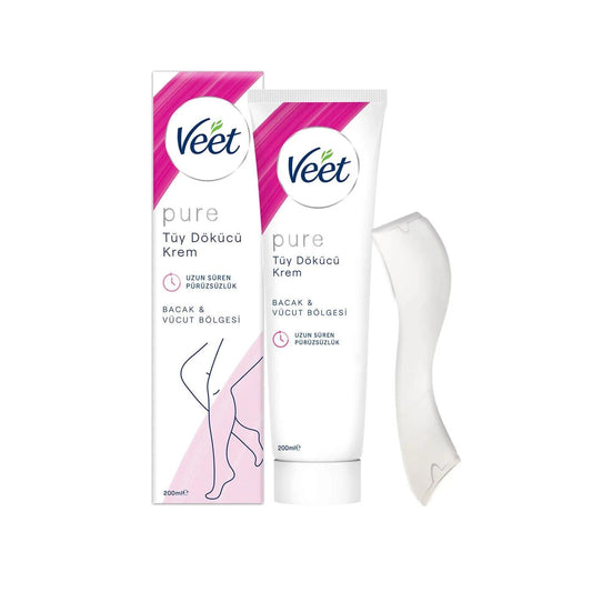 Veet Pure Hair Removal Cream for Normal Skin 200ml by Beauty Care Bag