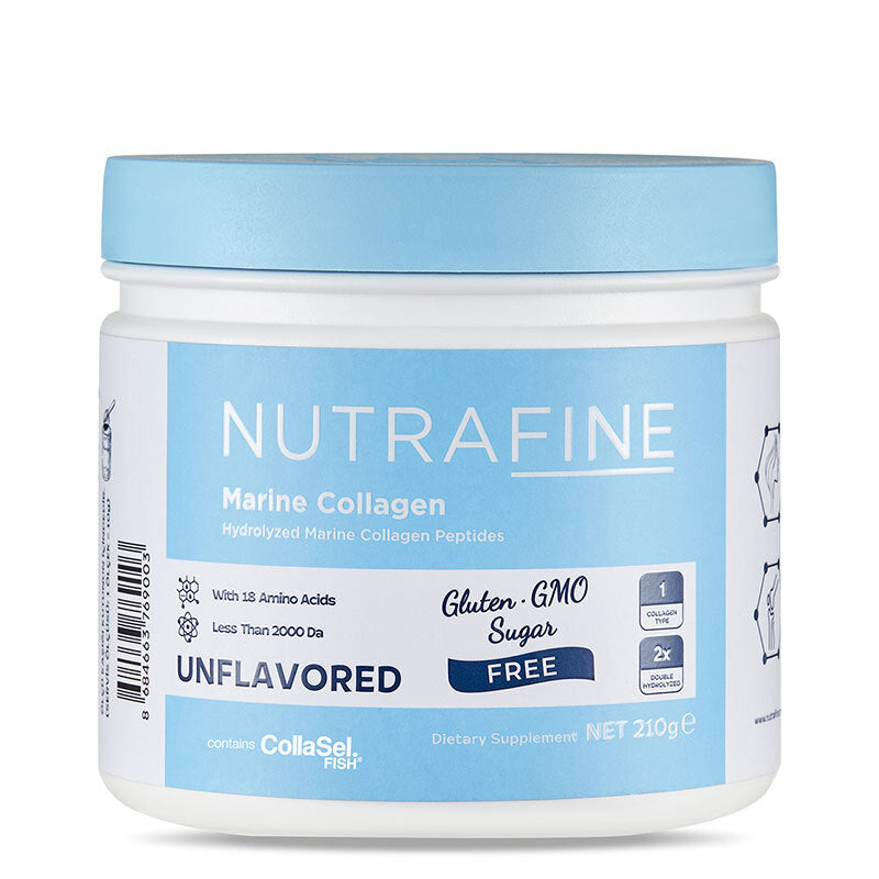 Nutrafine Marine Collagen Type 1 Fish Peptides Powder 210g by Beauty Care Bag