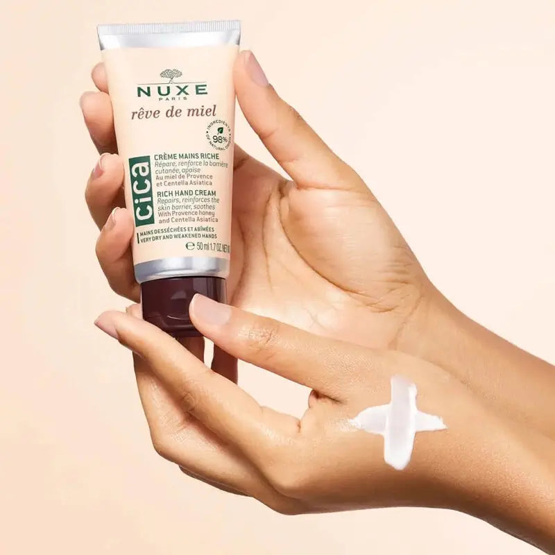 Nuxe Reve De Miel Cica Hand Cream Duo 2x50ml by Beauty Care Bag