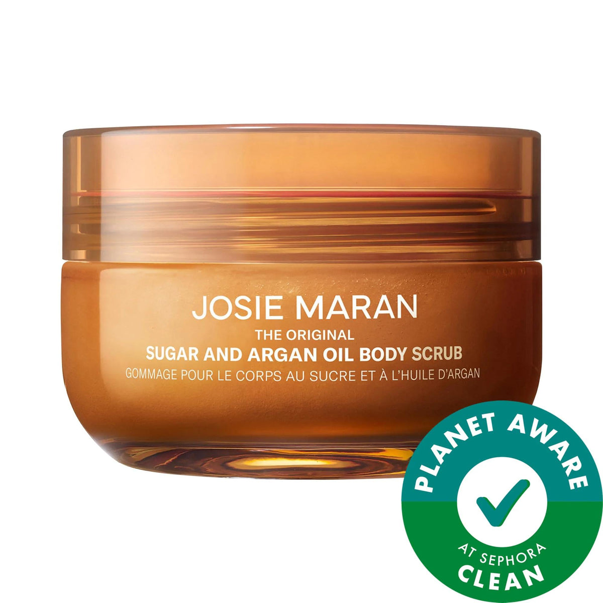 Always Nude: Unscented Argan Oil Sugar Exfoliating Body Scrub - Gentle, Moisturizing & Refillable for Sensitive Skin by Beauty Care Bag