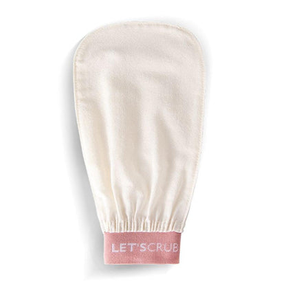 Let'scrub handmade silk exfoliating bath glove