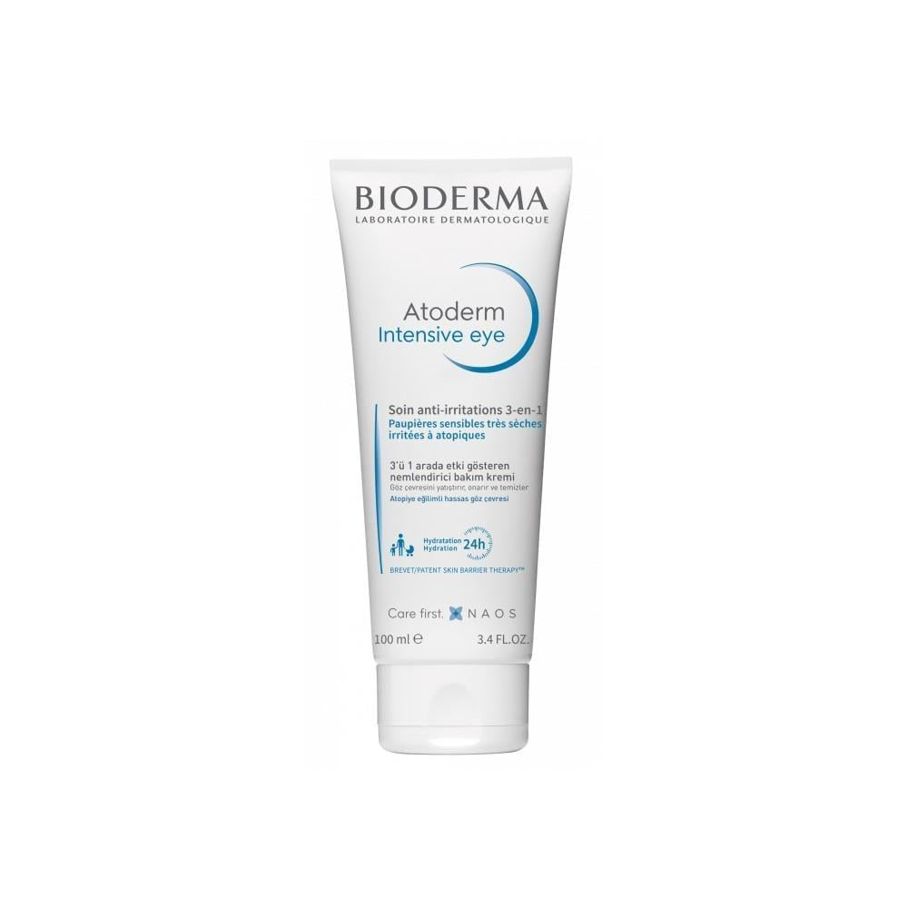 Bioderma Atoderm Intensive Eye Cream & Makeup Remover: Soothe Dry, Sensitive Eyes with Gentle Hydration & Cleansing by Beauty Care Bag