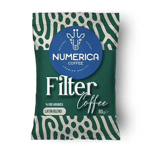 Numerica 100% Arabica Latin American Ground Coffee - Rich Flavor & Strong Brew by Beauty Care Bag