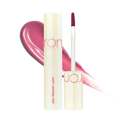 rom&nd Juicy Lasting Tint 28 Bare Fig Lip Gloss 5.5g by Beauty Care Bag