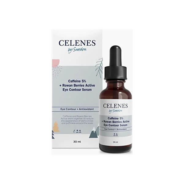 Celenes Eye Serum 30ml - Anti-Aging, Dark Circle Treatment & Puffiness Reduction by Beauty Care Bag
