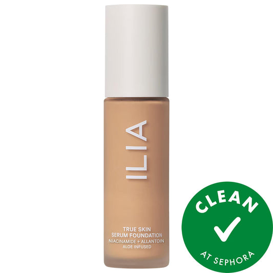 True Skin Serum Foundation - Natural Finish, Niacinamide, Vegan & Cruelty-Free - Medium Coverage Foundation for Sensitive Skin by Beauty Care Bag