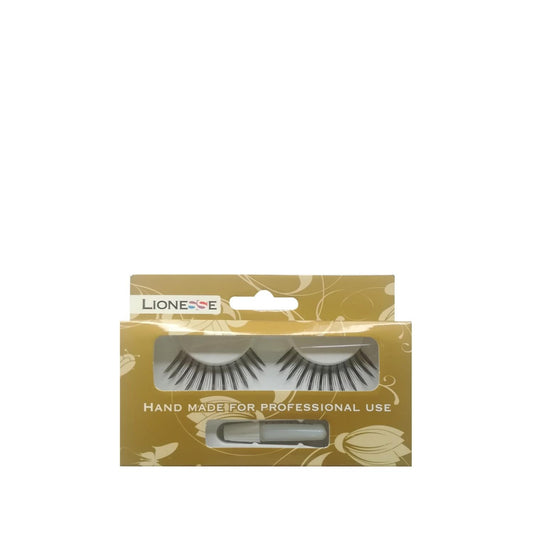 Lionesse False Eyelashes NE-702 - Reusable Cosmetic Eyelashes for Enhanced Beauty by Beauty Care Bag