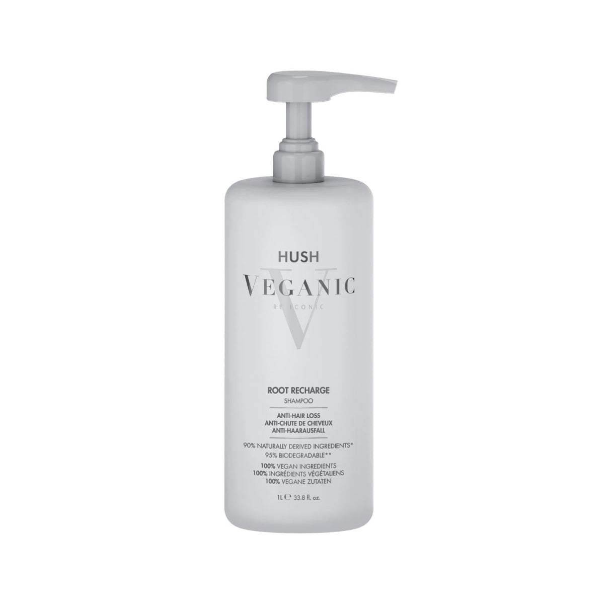 Hush Veganic Root Recharge Hair Loss Shampoo 1000 ml by Beauty Care Bag
