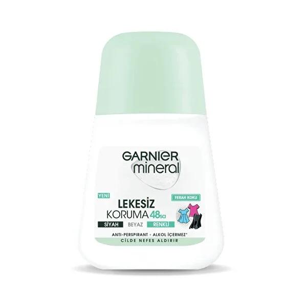 Garnier Mineral Roll On Antiperspirant Deodorant - 48-Hour Protection, Stain-Free, Alcohol-Free, Dermatologically Tested by Beauty Care Bag