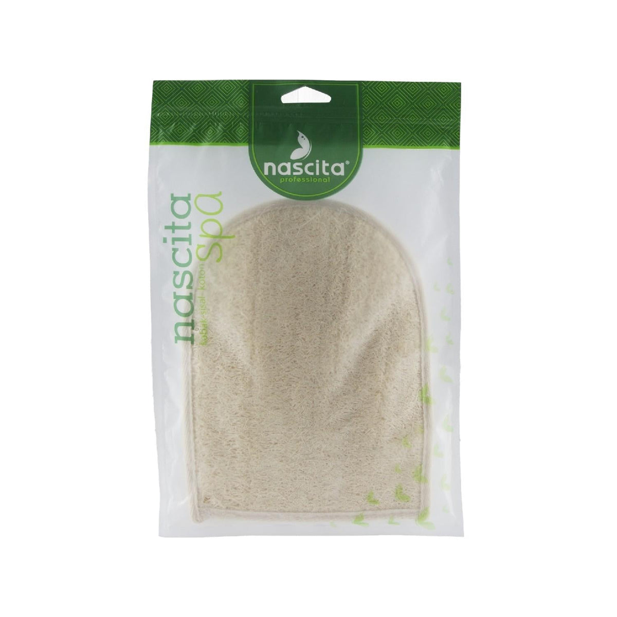 Nascita Spa natural loofah exfoliating bath glove