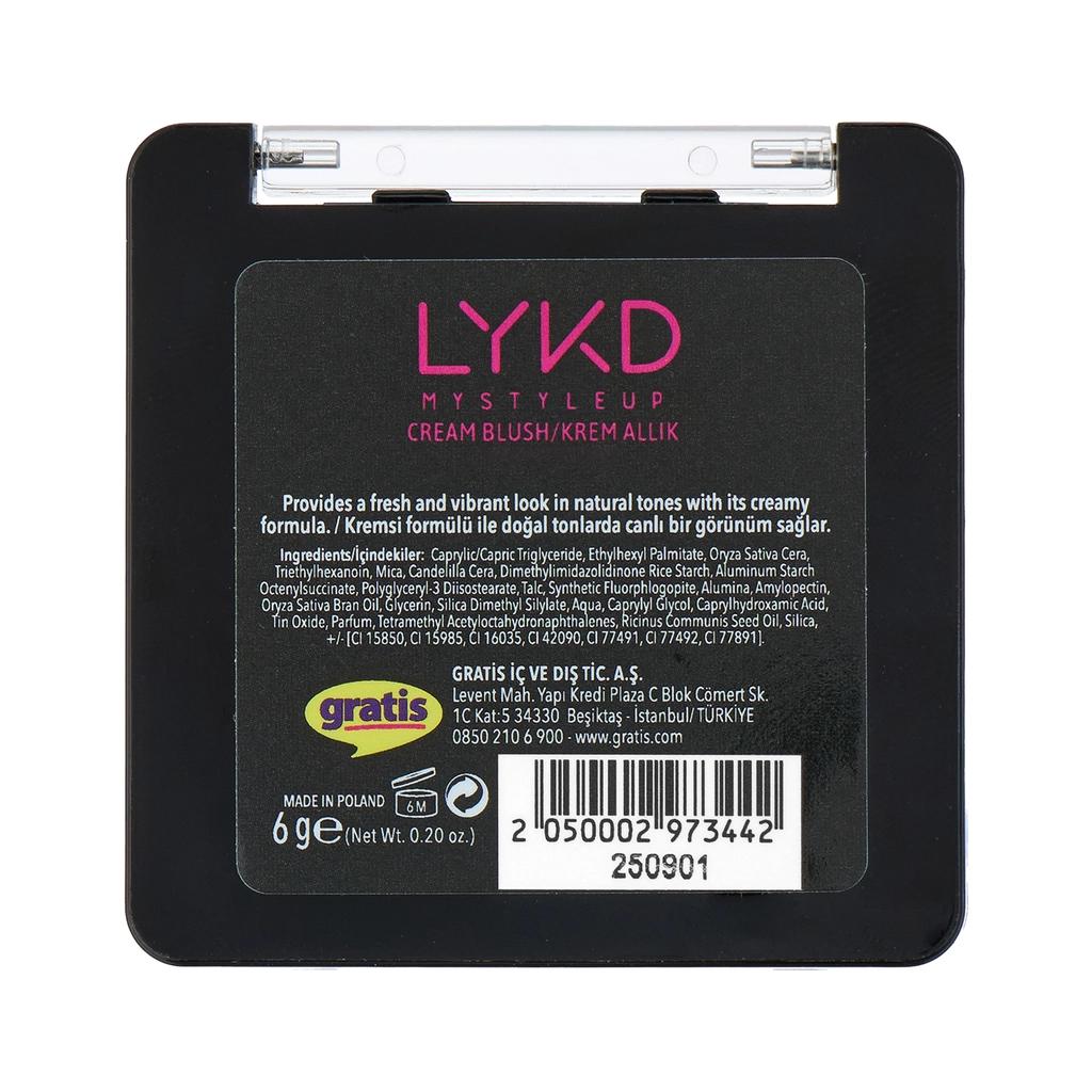 LYKD Cream Blush in 396 Spice for a Warm Natural Glow by Beauty Care Bag