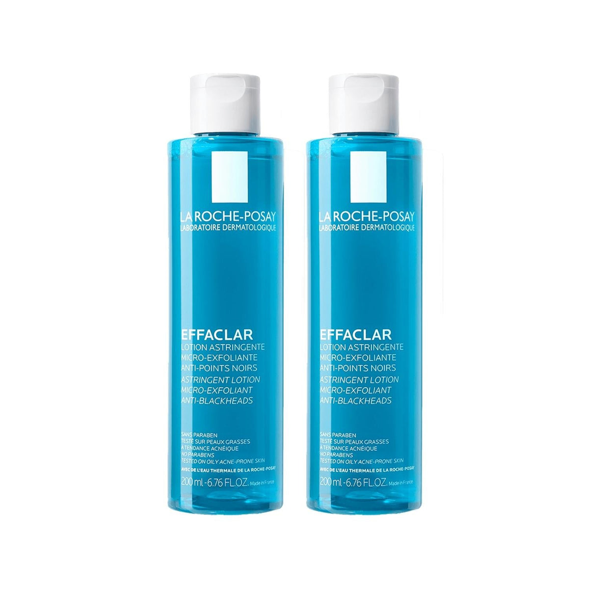 La Roche-Posay Effaclar pore-tightening toner, 2 x 200ml