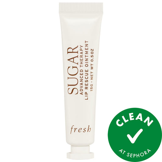 Sugar Advanced Therapy Lip Rescue Ointment - Clinically Proven Dry Lip Relief with 72hr Hydration by Beauty Care Bag