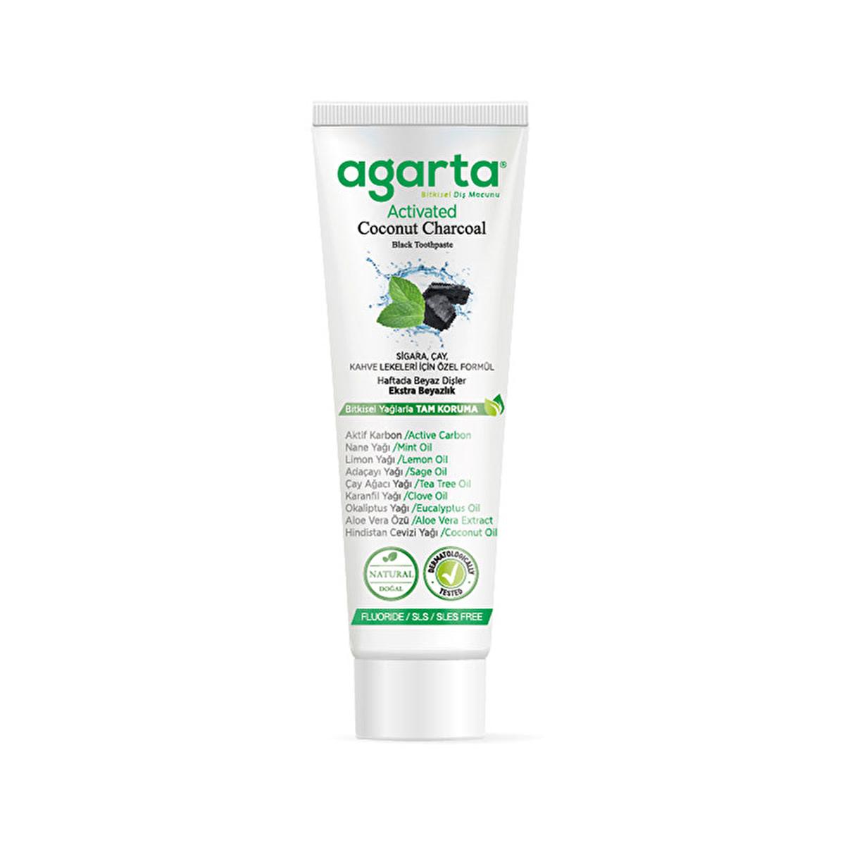 Agarta charcoal toothpaste – view 2