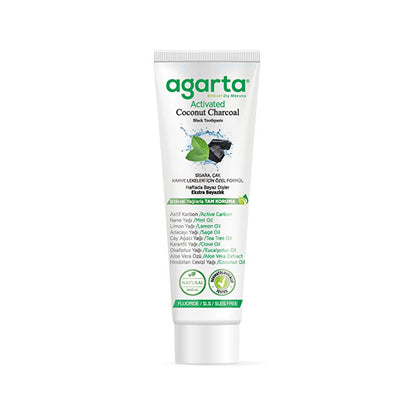 Agarta charcoal toothpaste – view 2