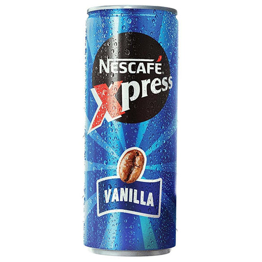 NESCAFE Xpress Vanilya vanilla cold coffee drink, 250ml