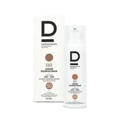 Dermoskin BB Cream SPF50 - Moisturizing, Sun Protection & Skin Tone Evening by Beauty Care Bag
