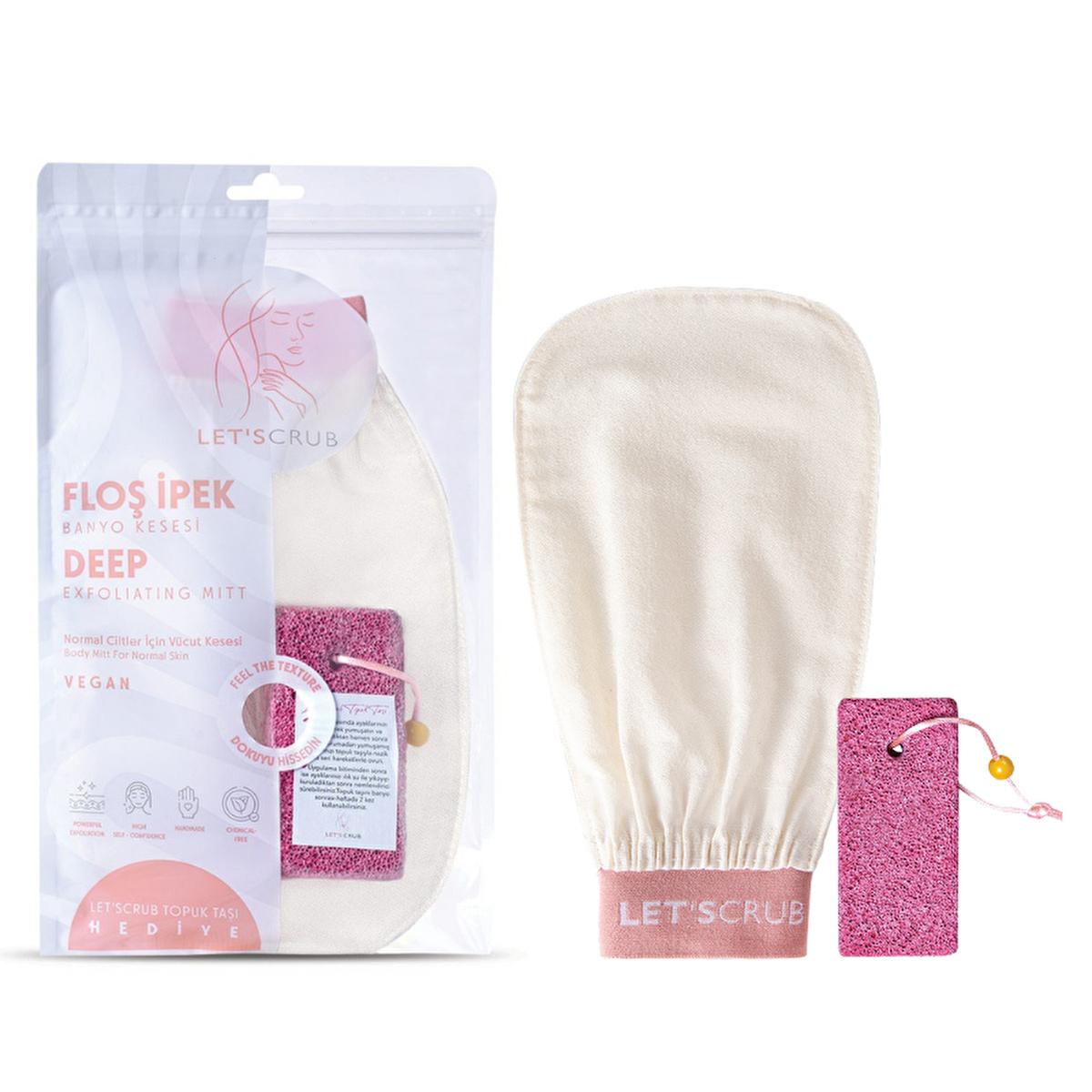 Let'scrub Silk Bath Glove – view 3
