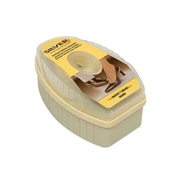 Silver Naturel: Instant Shoe Shine Polish Sponge - All Colors, Easy Shoe Care & Maintenance by Beauty Care Bag