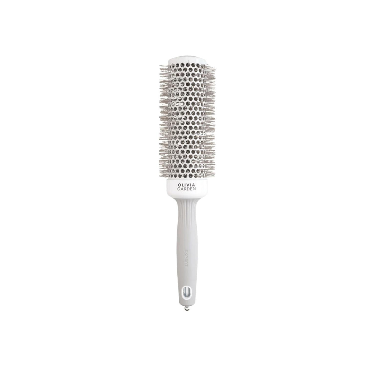 Olivia Garden Expert Blowout Speed Wavy Bristles Hair Brush - Enhances Natural Texture & Reduces Frizz, White/Grey by Beauty Care Bag
