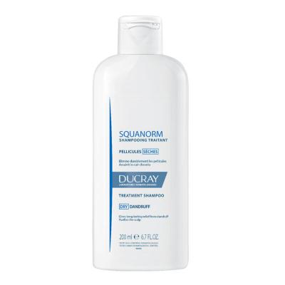 Ducray Squanorm Dry Dandruff Treatment Shampoo - Anti-Dandruff, Moisturizing, 6.76 fl oz by Beauty Care Bag