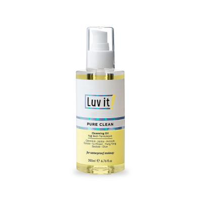Luv it. Pure Clean Cleansing Oil 200ml - Gentle, Natural Skincare for Sensitive Skin by Beauty Care Bag