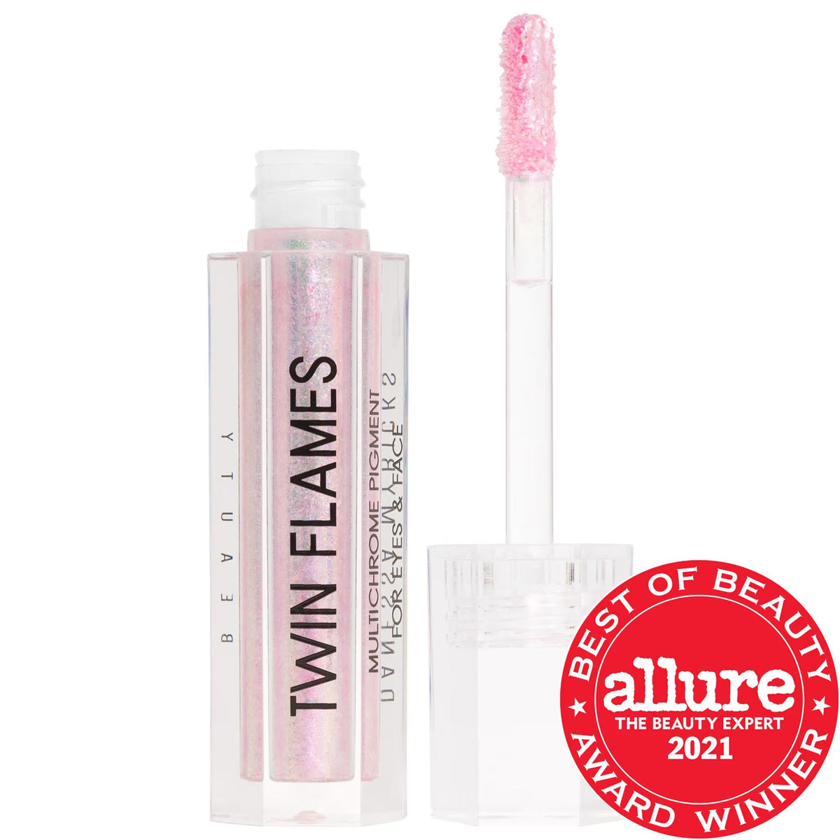 Twin Flames Liquid Eyeshadow - Dual Shade, Chrome Finish, Vegan & Cruelty-Free, Long-Lasting Color - Eyes, Lips & Cheeks by Beauty Care Bag