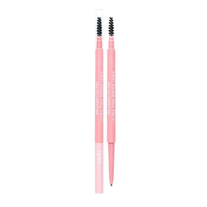 Soda Ultra Thin Brow Liner - Precise Eyebrow Definition, Long-Lasting, Natural Shades by Beauty Care Bag