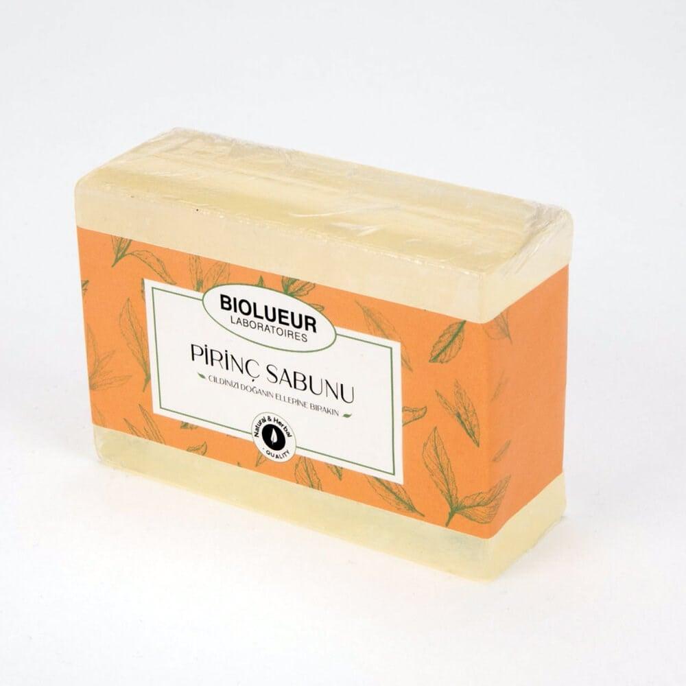 Biolueur Rice Soap 150gr - Natural Skincare, Paraben-Free, SLS-Free, for All Skin Types by Beauty Care Bag