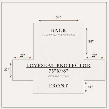 Velvet Furniture Protectors - Velvet Collection by Great Bay Home