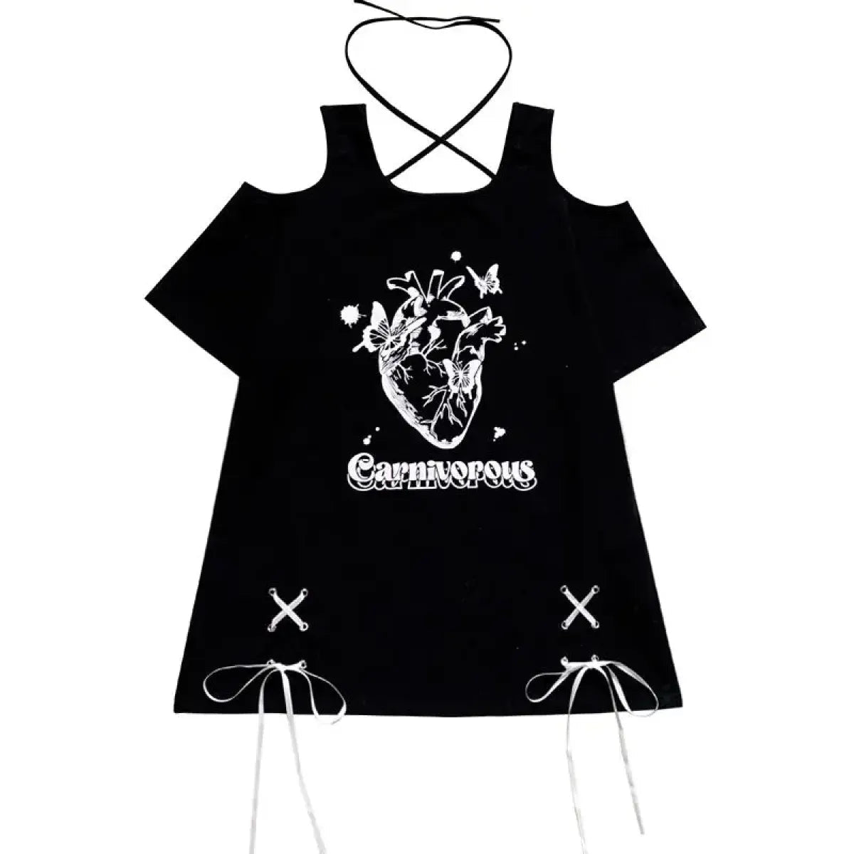 Off Shoulder Bow T-ShirtT-ShirtsTorqelo.com