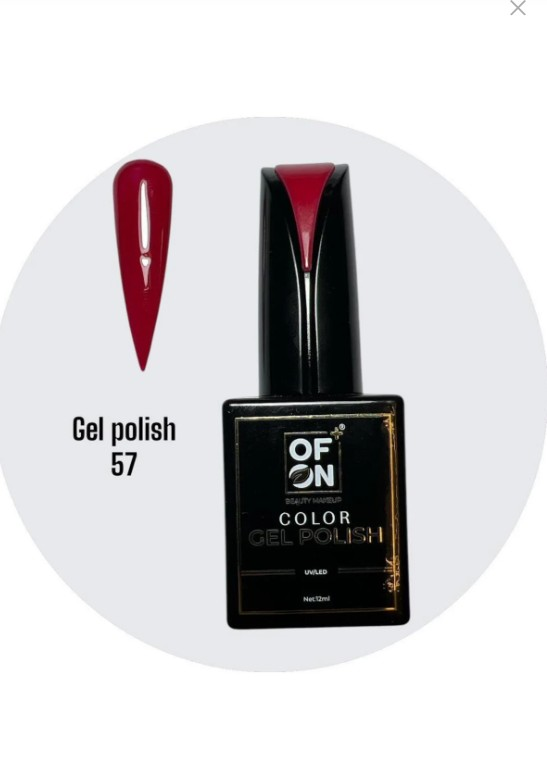 OFON Gel Nail Polish No. 57 Long-Wear Color by Beauty Care Bag