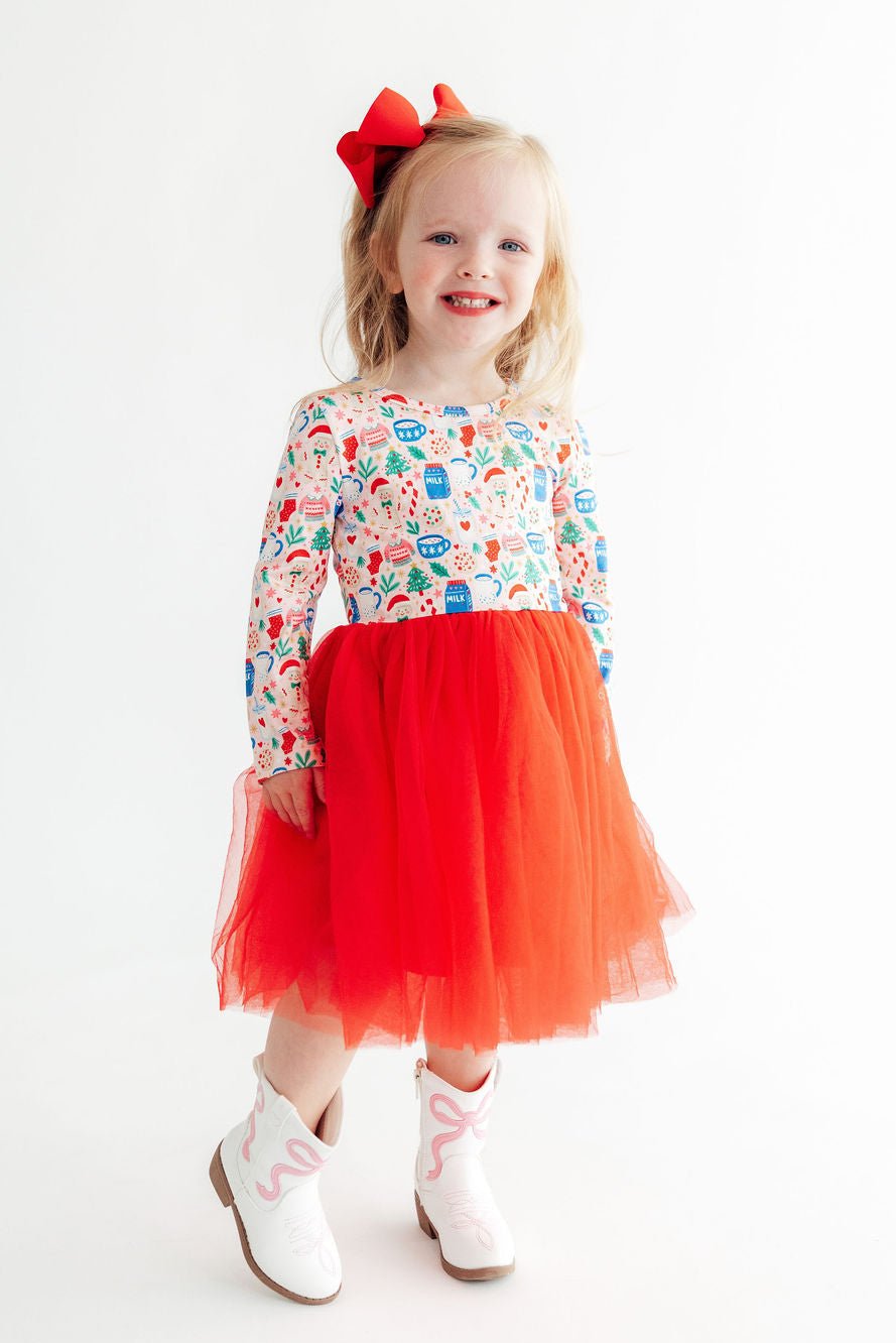 Oh Snap! L/S Tutu DressTutu Dress L/STorqelo.com