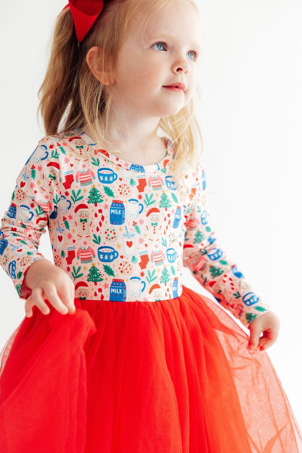 Oh Snap! L/S Tutu DressTutu Dress L/STorqelo.com