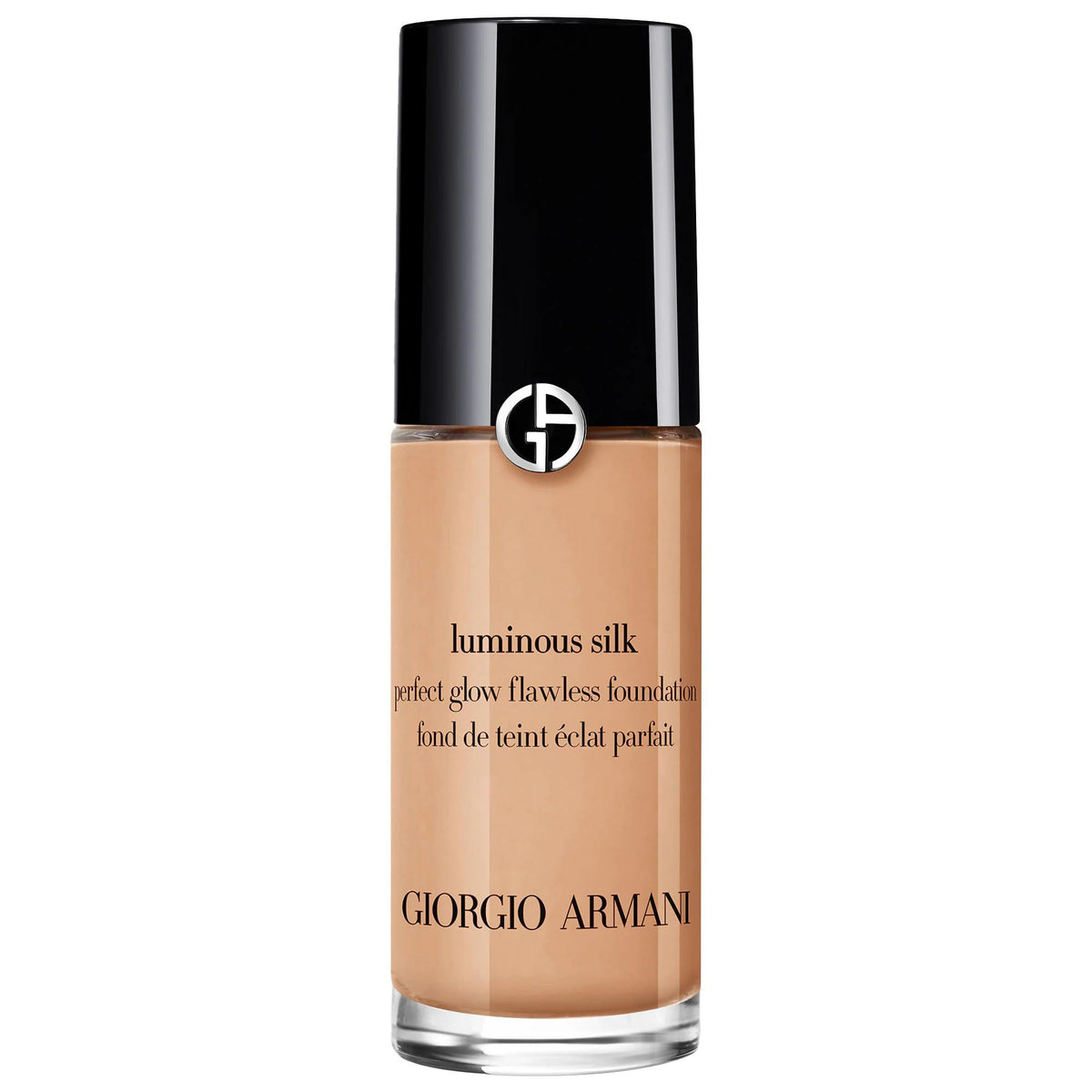 Mini Luminous Silk - Liquid Foundation for Natural Glow Finish, Medium Coverage, Skincare-Infused Makeup by Beauty Care Bag