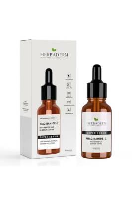 Herbaderm Niacinamide-G Super Serum 30ml - Anti-Aging, Brightening, and Acne-Prone Skin Care by Beauty Care Bag