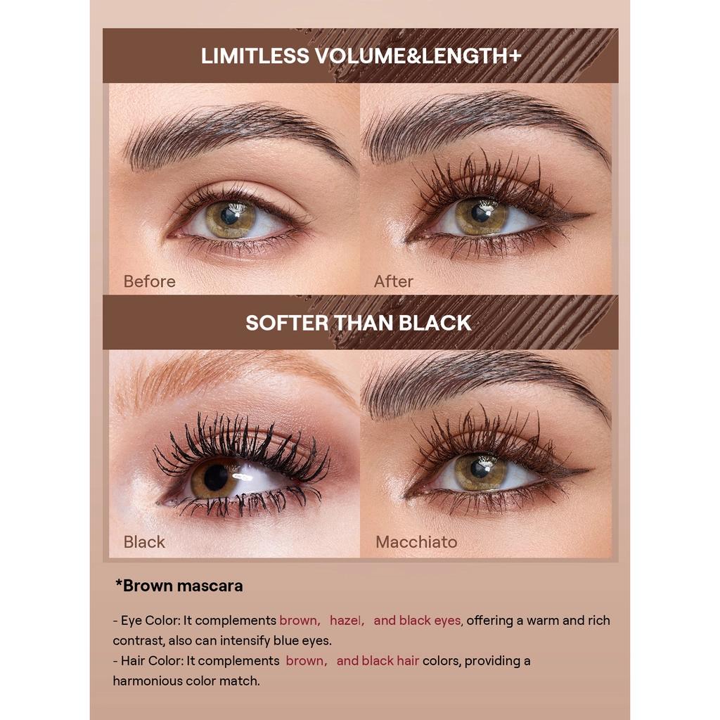 Sheglam All-In-One Volume & Length Waterproof Mascara Macchiato by Beauty Care Bag