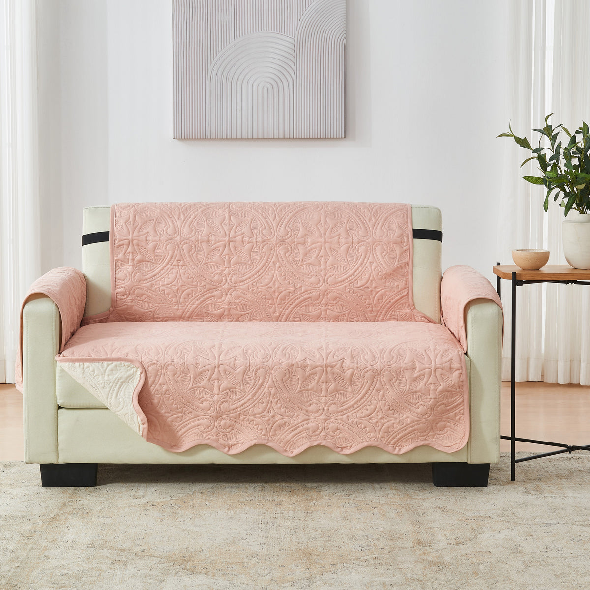 Medallion Solid Furniture Protector - Elenor Collection by Great Bay Home