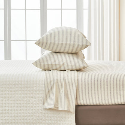 Striped Sheet Set - Evette Collection by Great Bay Home